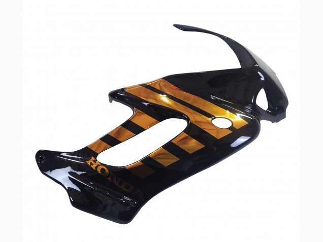 Lojas Carenagens Moto Honda VTR1000F 1997-2005 - Preto Brilhante Ouro
