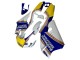 Lojas Carenagens Moto Honda NSR250 1994-1996 - Branco Azul Amarelo Ouro Rothmans