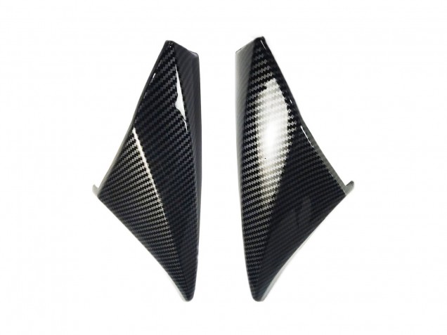Lojas Carenagens Moto Kawasaki Z1000 2010-2013 - Preto Fibra de Carbono