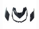 Lojas Carenagens Moto Kawasaki Z1000 2010-2013 - Preto Fibra de Carbono