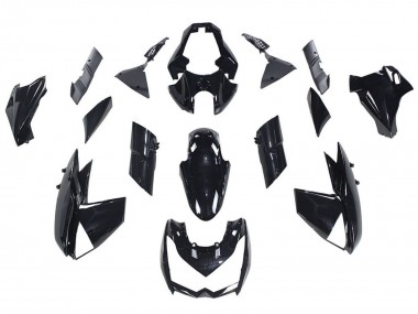 Lojas Carenagens Moto Kawasaki Z1000 2010-2013 - Preto Brilhante