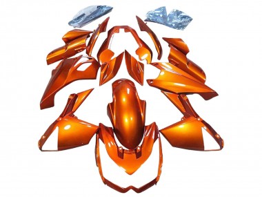 Lojas Carenagens Moto Kawasaki Z1000 2010-2013 - Burnt Laranja