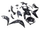 Lojas Carenagens Moto Kawasaki Z1000 2014-2019 - Preto Fibra de Carbono