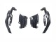 Lojas Carenagens Moto Kawasaki Z1000 2014-2019 - Preto Fibra de Carbono