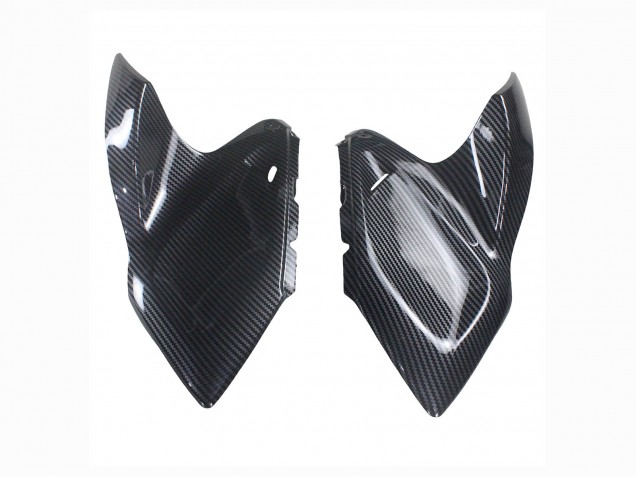 Lojas Carenagens Moto Kawasaki Z1000 2014-2019 - Preto Fibra de Carbono