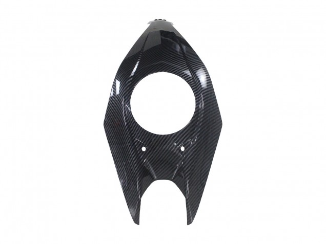 Lojas Carenagens Moto Kawasaki Z1000 2014-2019 - Preto Fibra de Carbono