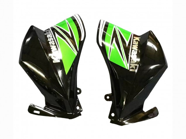 Lojas Carenagens Moto Kawasaki Z800 2013-2018 - Verde Preto Brilhante
