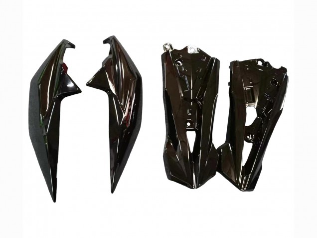 Lojas Carenagens Moto Kawasaki Z800 2013-2018 - Verde Preto Brilhante
