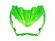 Lojas Carenagens Moto Kawasaki Z800 2013-2018 - Verde Preto Brilhante