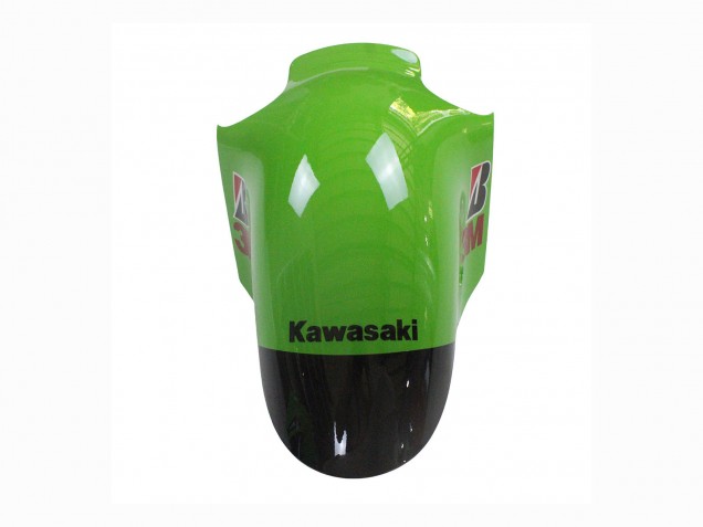 Lojas Carenagem Moto Kawasaki ZX12R 2002-2006 - Verde Preto Brilhante Elf Touch4 Monstro