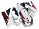 Lojas Carenagens Moto Kawasaki ZX12R 2002-2006 - Branco Vermelho Preto
