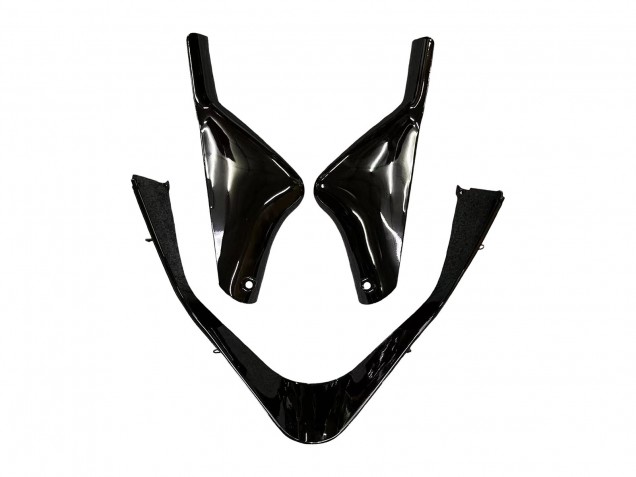 Lojas Carenagens Moto Kawasaki ZX9R 2000-2001 - Preto Brilhante Azul Chama Branco