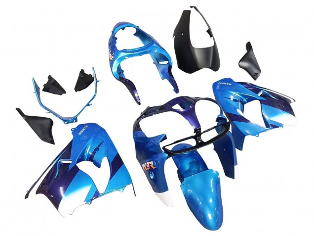 Lojas Carenagens Moto Kawasaki ZX9R 2000-2001 - Azul Preto