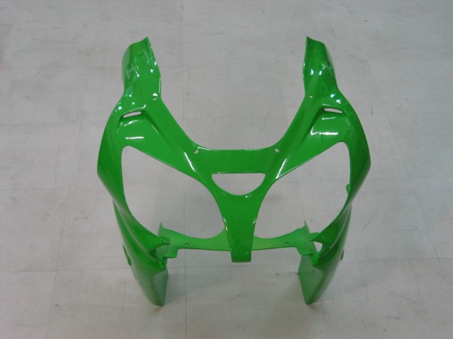 Lojas Carenagens Moto Kawasaki ZX9R 2000-2001 - Verde Prata Preto