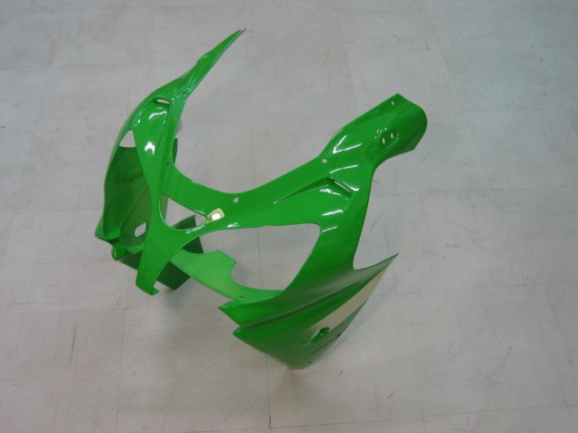 Lojas Carenagens Moto Kawasaki ZX9R 2000-2001 - Verde Prata Preto