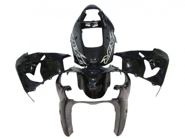 Lojas Carenagens Moto Kawasaki ZX9R 2000-2001 - Preto Brilhante