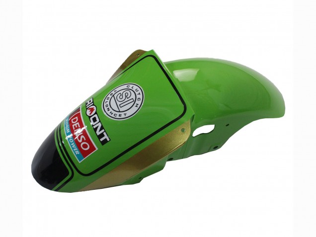 Lojas Carenagens Moto Kawasaki ZX9R 2000-2001 - Verde Preto Playboy DENSO
