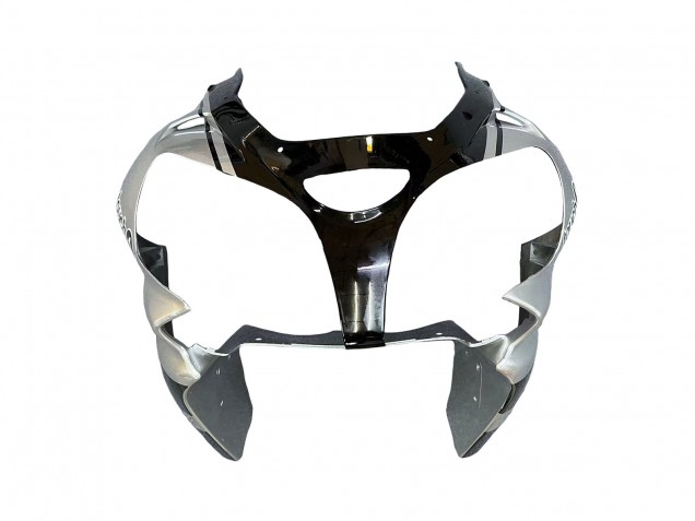 Lojas Carenagens Moto Kawasaki ZX9R 2002-2003 - Prata Preto Brilhante Monstro Elf