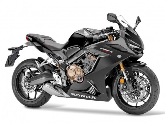 Lojas Carenagens Moto Honda CBR650R 2019-2020 - Preto Fosco