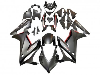 Lojas Carenagens Moto Honda CBR650R 2019-2020 - Preto Fosco Vermelho