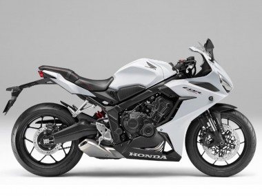 Lojas Carenagens Moto Honda CBR650R 2021-2023 - Branco Fosco