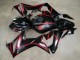 Lojas Carenagens Moto Honda CBR650R 2021-2023 - Preto Brilhante Vermelho Listra