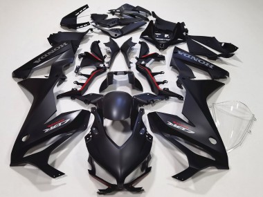 Lojas Kits Carenagem Moto Honda CBR650R 2021-2023 - Preto Fosco