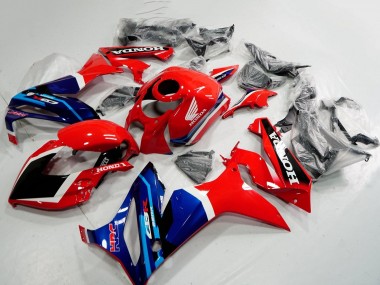 Lojas Carenagens Moto Honda CBR650R 2021-2023 - Vermelho Azul HRC