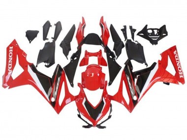 Lojas Carenagens Moto Honda CBR650R 2021-2023 - Vermelho Branco Preto
