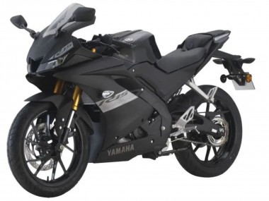 Lojas Carenagens Moto Yamaha YZF R15 2018-2024 - Preto Fosco Prata