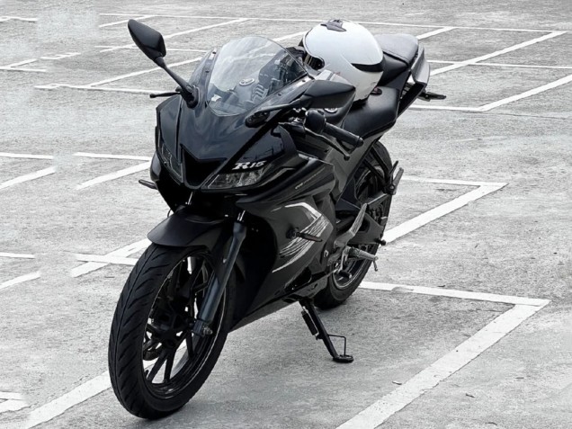Lojas Carenagens Moto Yamaha YZF R15 2018-2024 - Preto Fosco