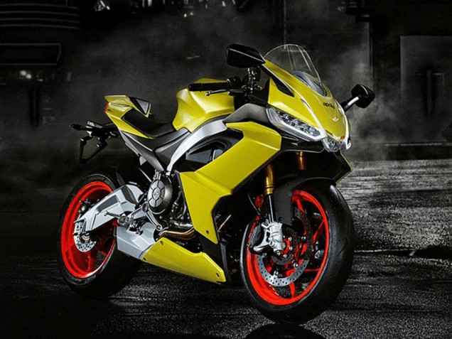 Lojas Carenagens Moto Aprilia RS660 2020-2024 - Matte Ouro