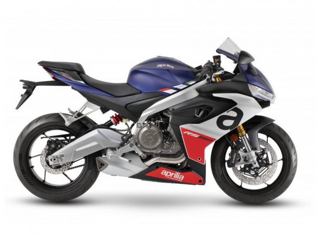Lojas Carenagens Moto Aprilia RS660 2020-2024 - Matte Azul Branco Vermelho