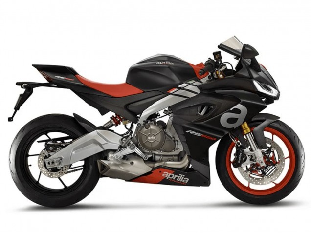 Lojas Carenagens Moto Aprilia RS660 2020-2024 - Preto Fosco Prata Vermelho