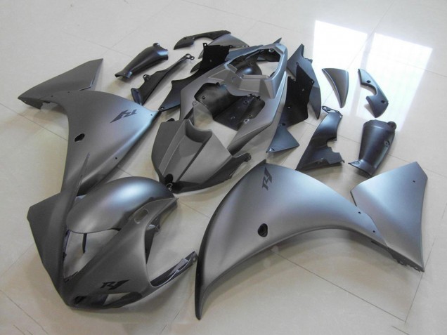 Lojas Carenagens Moto Yamaha YZF R1 2009-2011 - Cinzento Fosco