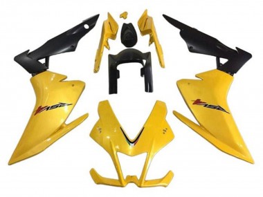 Lojas Carenagens Moto Aprilia RSV4 1000 2009-2015 - Amarelo Preto
