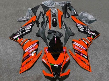 Lojas Carenagens Moto Aprilia RSV4 1000 2009-2015 - Vermelho Preto