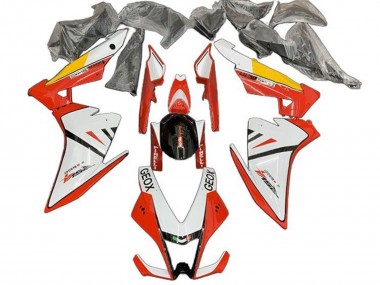 Lojas Carenagem Moto Aprilia RSV4 1000 2009-2015 - Branco Vermelho Preto Amarelo