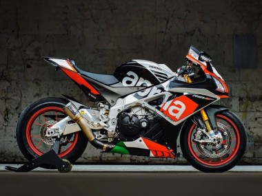 Lojas Carenagens Moto Aprilia RSV4 1000 2016-2020 - Preto Fosco Prata Vermelho Verde