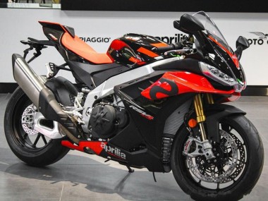 Lojas Carenagens Moto Aprilia RSV4 1100 2021-2024 - Vermelho Preto