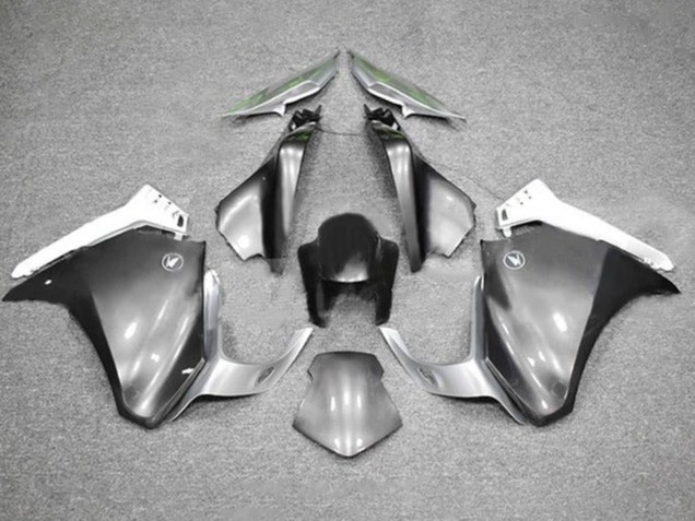 Lojas Carenagens Moto Honda VFR 1200 2010-2014 - Prata Branco