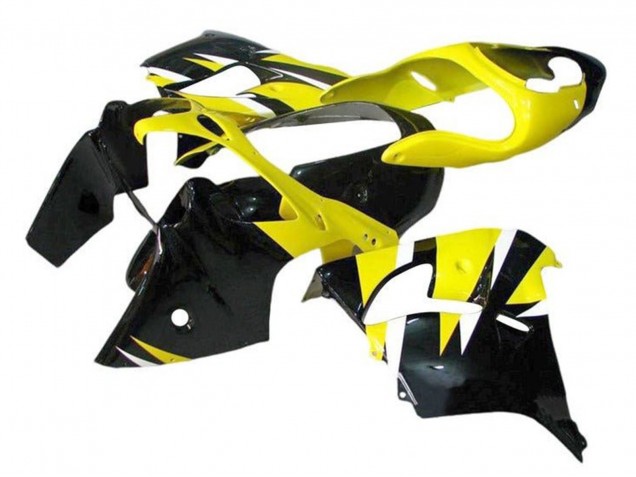 Lojas Carenagens Moto Kawasaki ZX9R 2000-2001 - Amarelo Preto