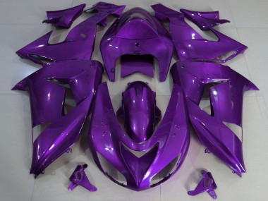 Lojas Carenagem Moto Kawasaki ZX10R 2006-2007 - Roxo