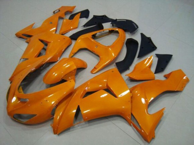Lojas Carenagem Moto Kawasaki ZX10R 2006-2007 - Laranja
