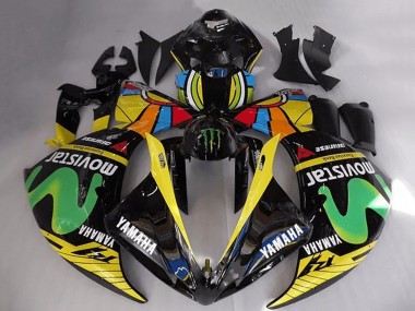 Lojas Carenagens Moto Yamaha YZF R1 2009-2011 - Rossi MoviStar