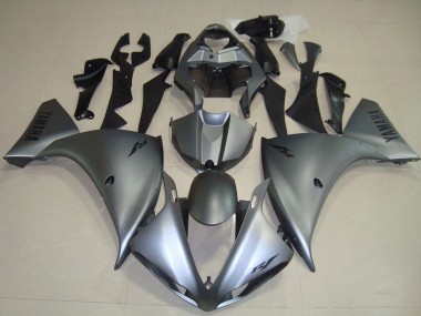 Lojas Carenagem Moto Yamaha YZF R1 2012-2014 - Cinzento Fosco