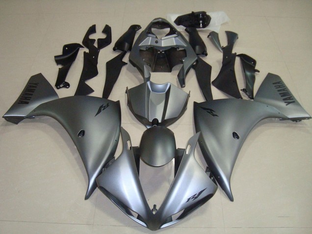 Lojas Carenagem Moto Yamaha YZF R1 2012-2014 - Cinzento Fosco