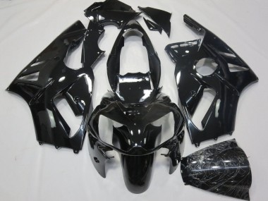 Lojas Carenagens Moto Kawasaki ZX12R 2000-2001 - Preto Brilhante