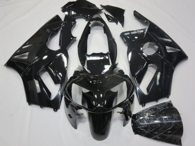 Lojas Carenagens Moto Kawasaki ZX12R 2000-2001 - Preto Brilhante