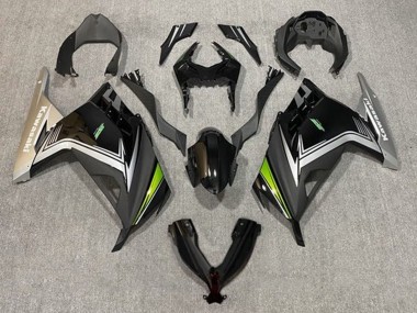 Lojas Carenagens Moto Kawasaki EX300 2013-2024 - Preto Brilhante Preto Fosco Prata Verde